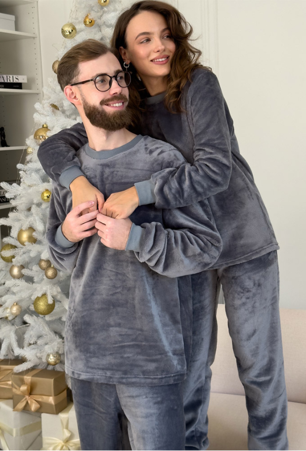 Піжама чоловіча велсофт Cosy VEL030 фото