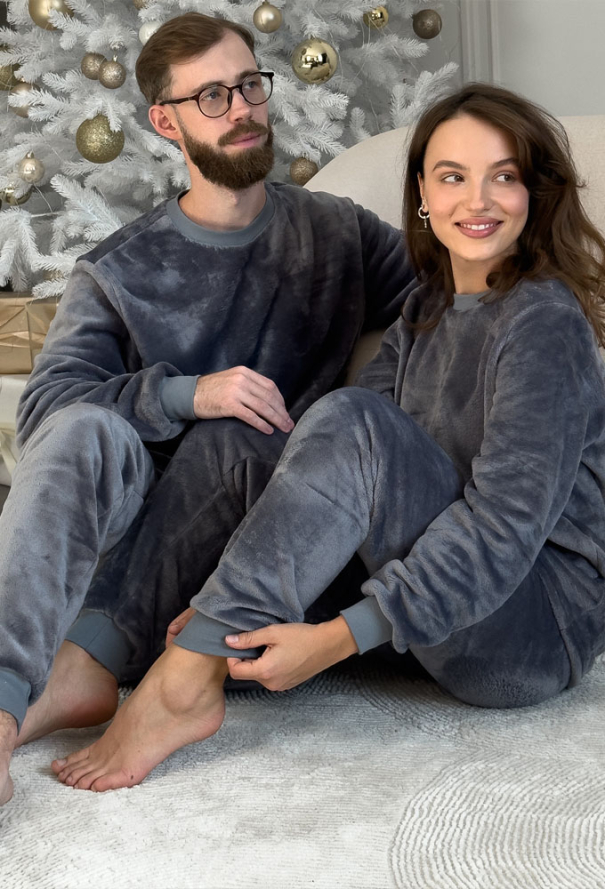 Піжама чоловіча велсофт Cosy VEL030 фото