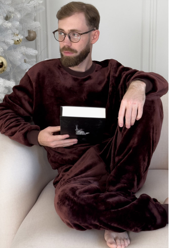 Пижама мужская велсофт Теплик Cosy VEL050