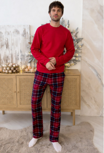 Пижама мужская байковая Winter Holiday Cosy KMW20/1