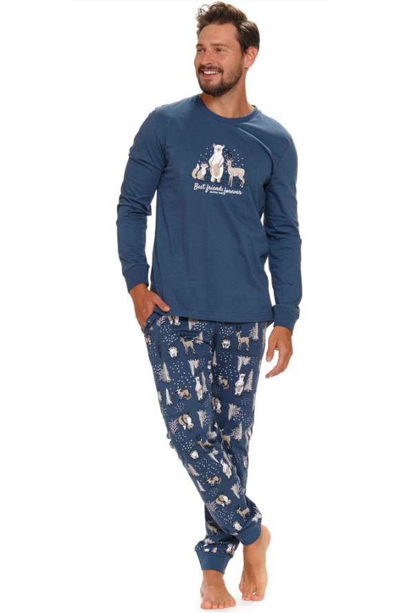 Пижама мужская хлопок Doctor Nap PMB.4329 фото