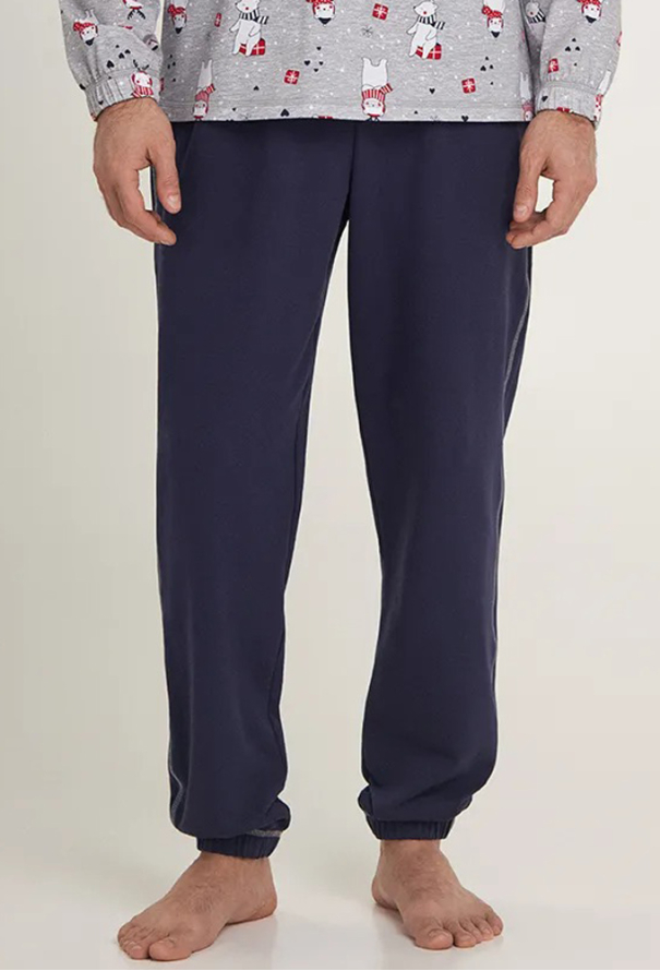 Піжама чоловіча байкова Bear Club Ellen MPF 0881/02/01 фото