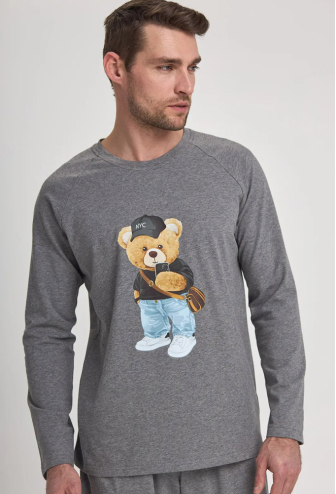 Пижама мужская хлопок Launge Luxe Ellen MPK 0980/08/01