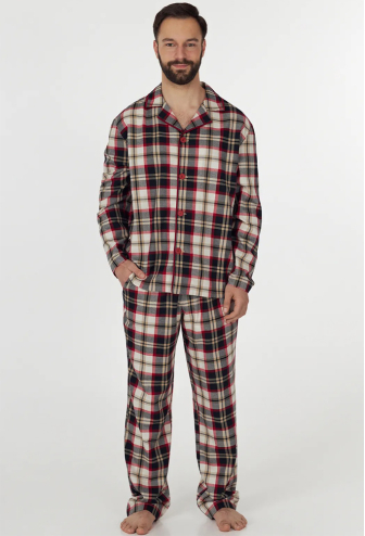 Піжама чоловіча байкова Meirlot Ellen MPL 5383/03/02