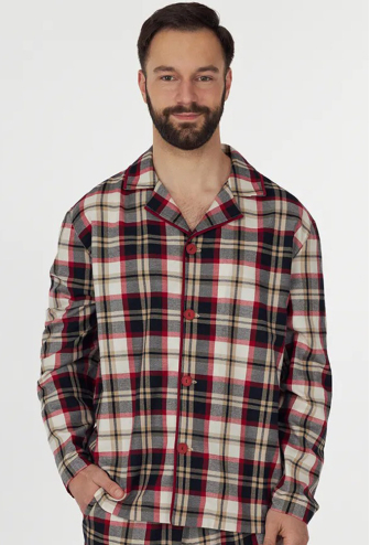 Піжама чоловіча байкова Meirlot Ellen MPL 5383/03/02