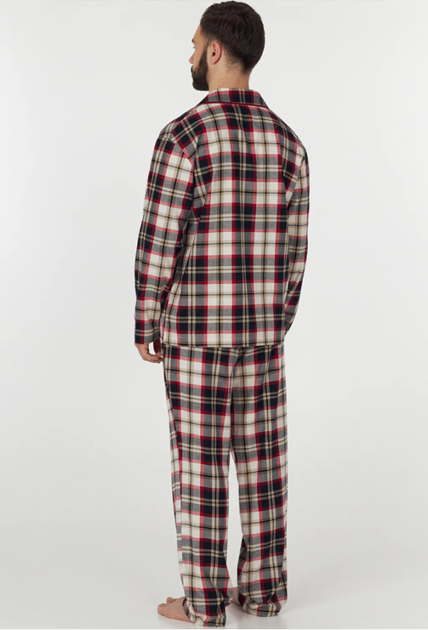 Піжама чоловіча байкова Meirlot Ellen MPL 5383/03/02 фото