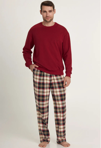 Пижама мужская байковая Meirlot Ellen MPD 0583/01/02