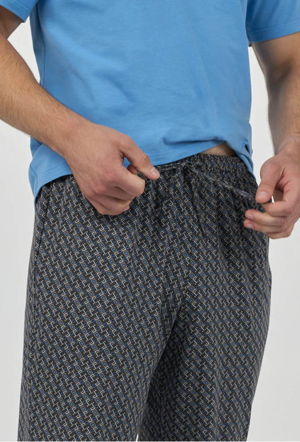 Пижама мужская хлопок Ralf Ellen MPK 2080/04/01 фото