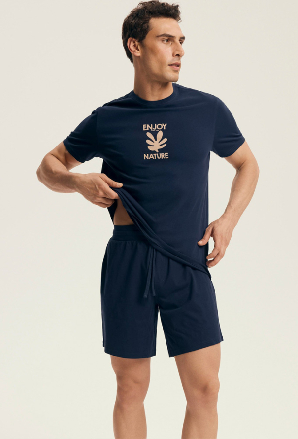 Пижама мужская хлопок Legend Henderson 43462GR фото