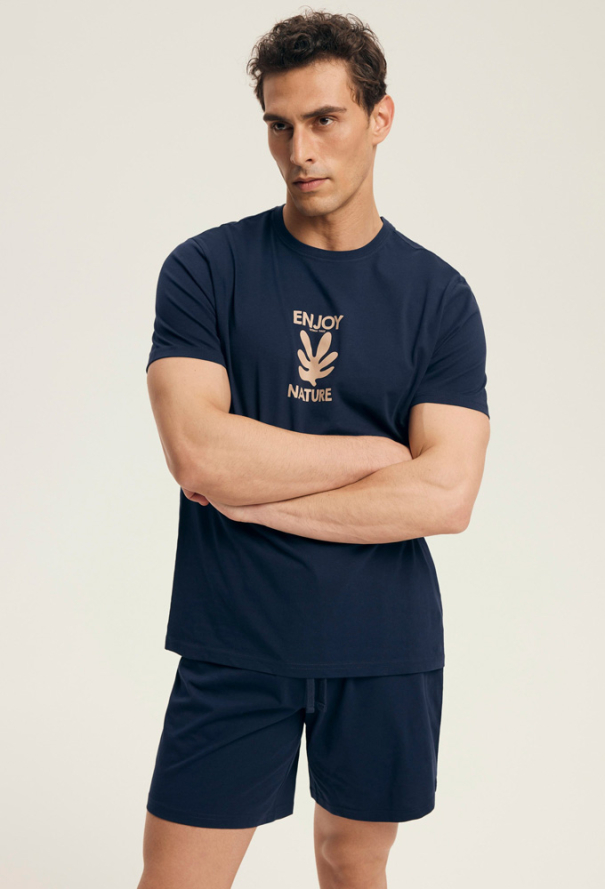 Пижама мужская хлопок Legend Henderson 43462GR фото