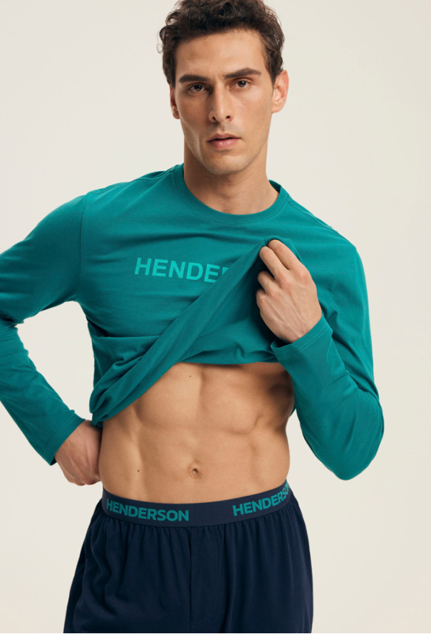 Піжама чоловіча бавовна Vise Henderson 43490 фото