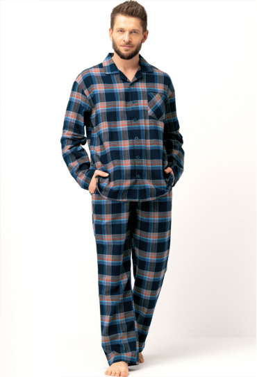 Пижама мужская фланелевая Key MNS 431 B25