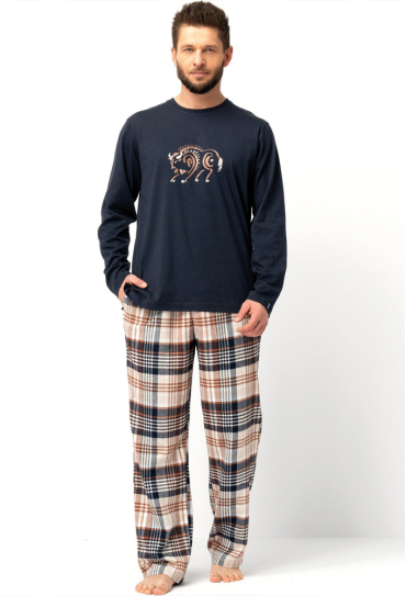 Піжама чоловіча фланелева Key MNS 444-4
