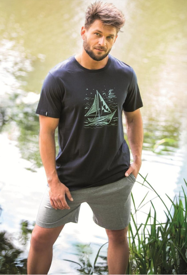 Піжама чоловіча бавовна Key МNS 731-4 фото