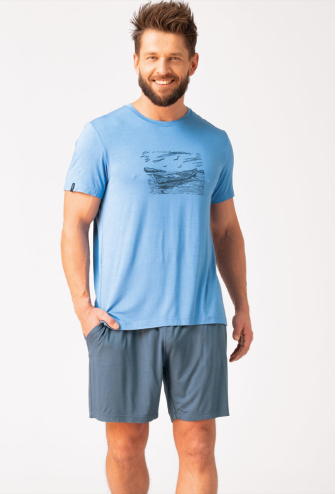 Пижама мужская бамбук Key MNS 737 A26