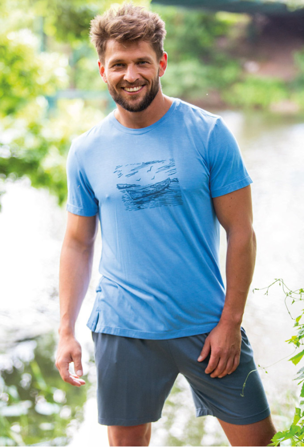 Пижама мужская бамбук Key MNS 737 A26 фото