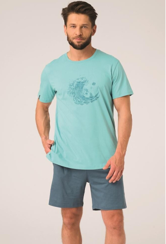 Піжама чоловіча бавовна Key МNS 738-4