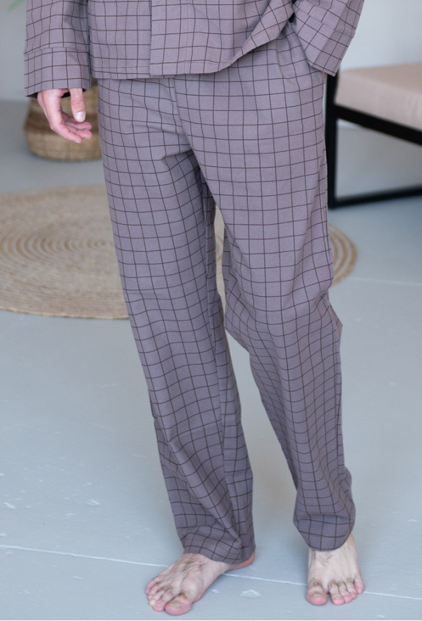 Пижама мужская фланелевая LoomLine 13-13FK фото