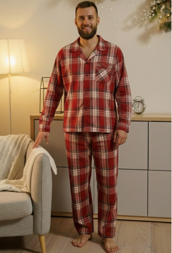 Піжама чоловіча бавовна Mi-Mi 12-43CR