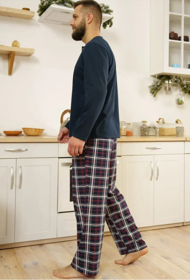 Пижама мужская хлопок Mi-Mi 12-44SS фото