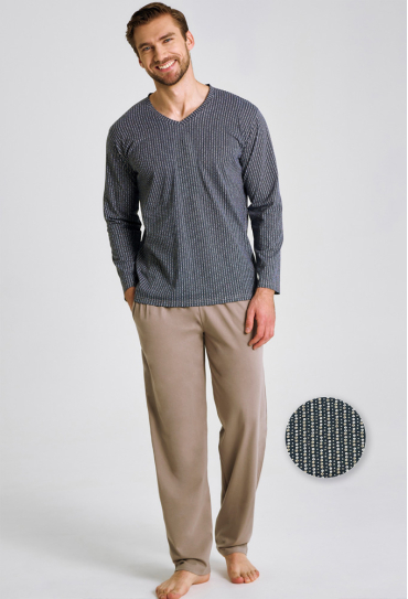 Піжама чоловіча бавовна Luca Taro 3481