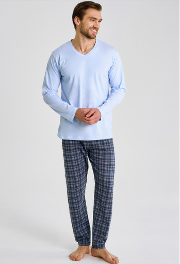 Пижама мужская хлопок Mark Taro 3475BK