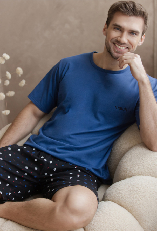 Пижама мужская хлопок Matteo Taro 3580 фото