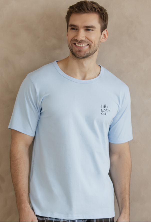 Пижама мужская хлопок Teo Taro 3582 фото