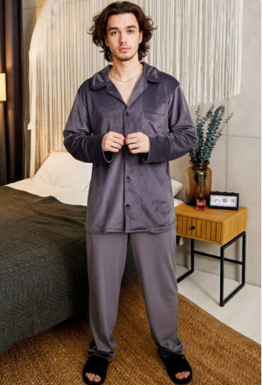 Піжама чоловіча велюрова Tomiko 409GF