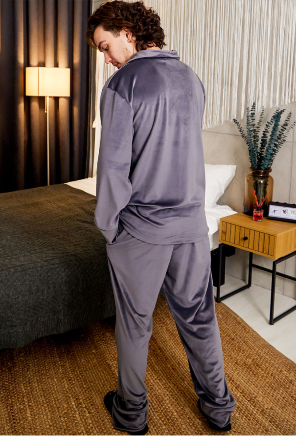 Пижама мужская велюровая Tomiko 409GF фото