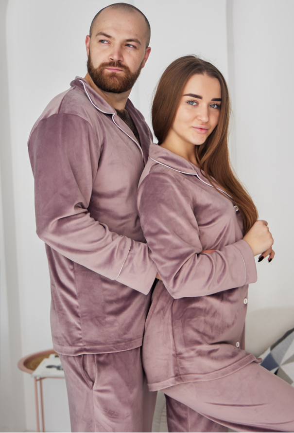 Пижама мужская велюровая Tomiko 409KP фото