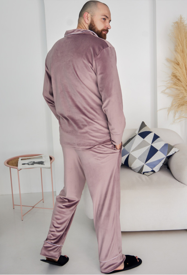 Пижама мужская велюровая Tomiko 409KP фото