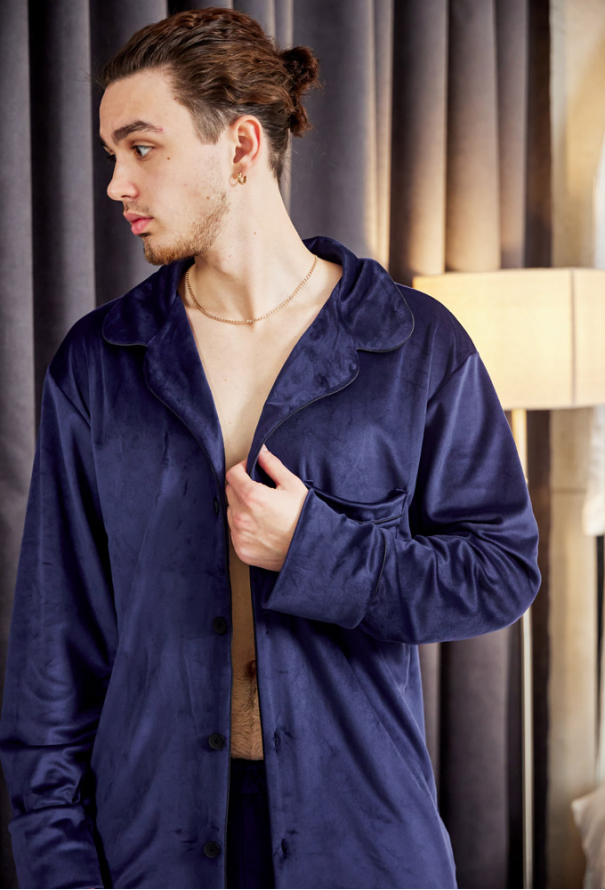 Пижама мужская велюровая Tomiko 409KS фото