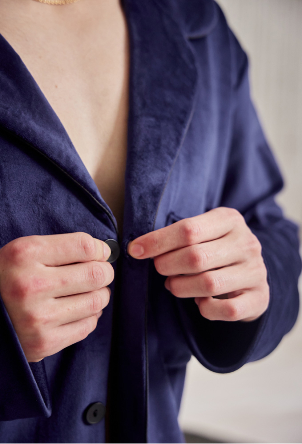 Пижама мужская велюровая Tomiko 409KS фото