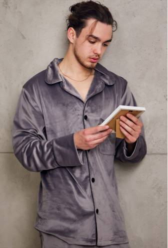 Пижама мужская велюровая Tomiko 409S