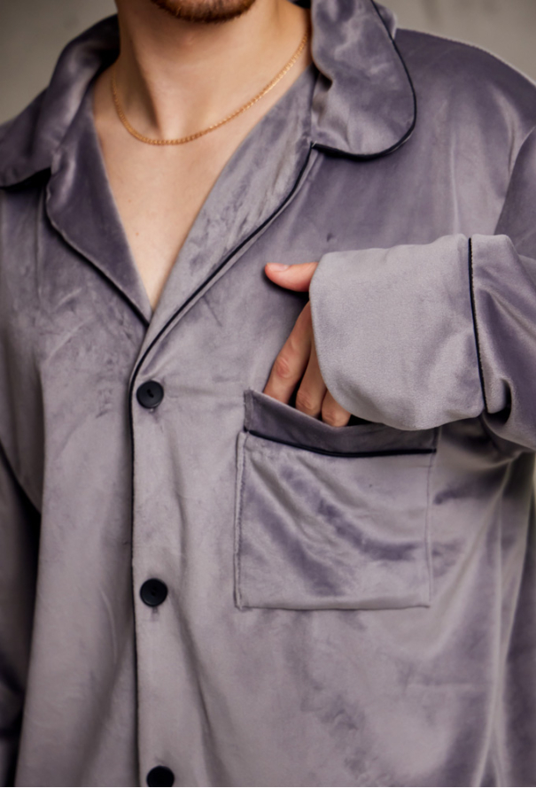 Пижама мужская велюровая Tomiko 409S фото