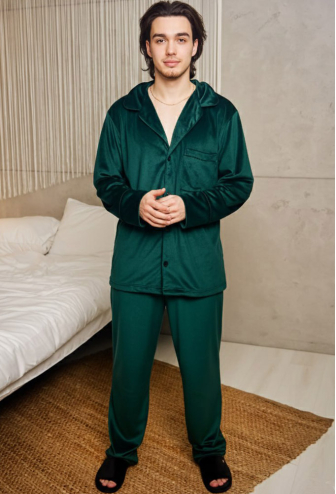 Пижама мужская велюровая Tomiko 409SM