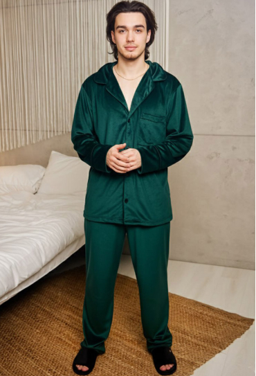 Пижама мужская велюровая Tomiko 409SM