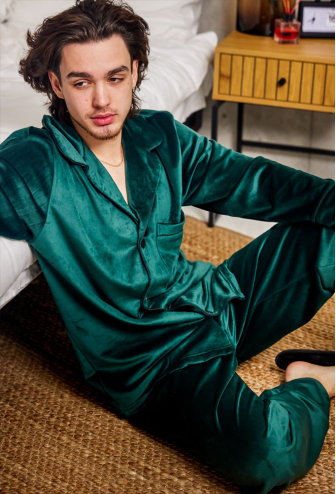 Пижама мужская велюровая Tomiko 409SM