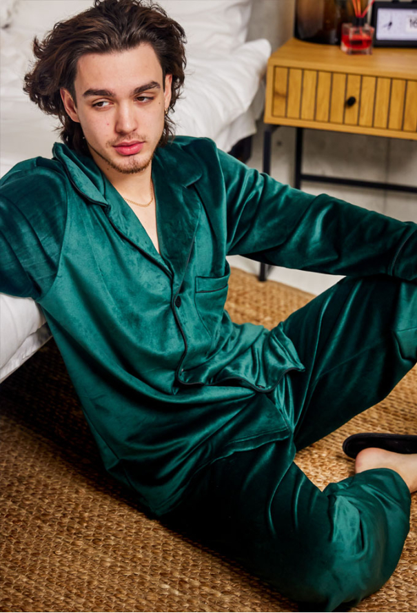 Пижама мужская велюровая Tomiko 409SM фото