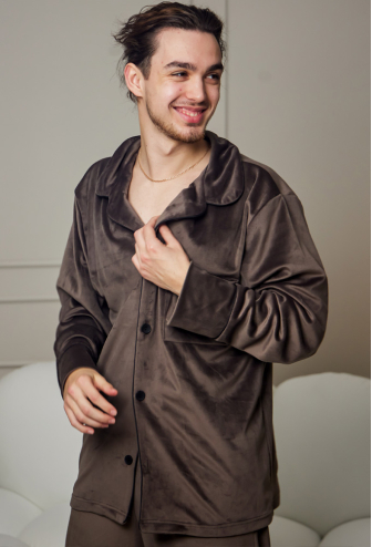 Пижама мужская велюровая Tomiko 409TSH