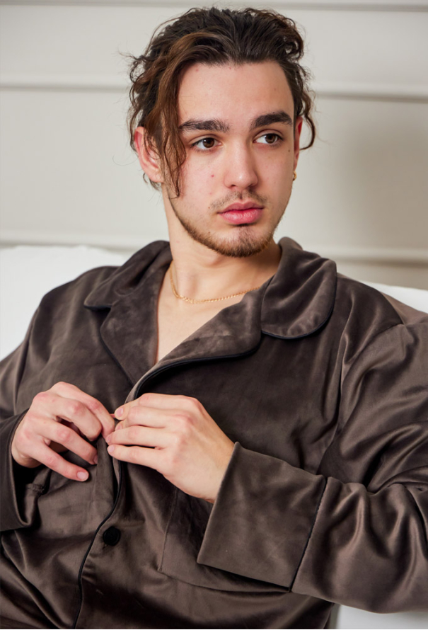 Пижама мужская велюровая Tomiko 409TSH фото