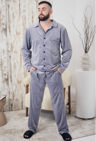 Пижама мужская велюровая Tomiko 409S