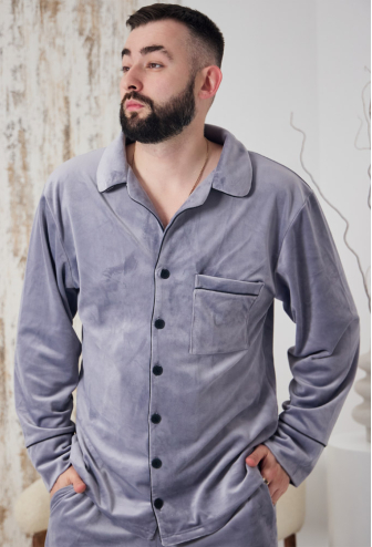 Пижама мужская велюровая Tomiko 409S