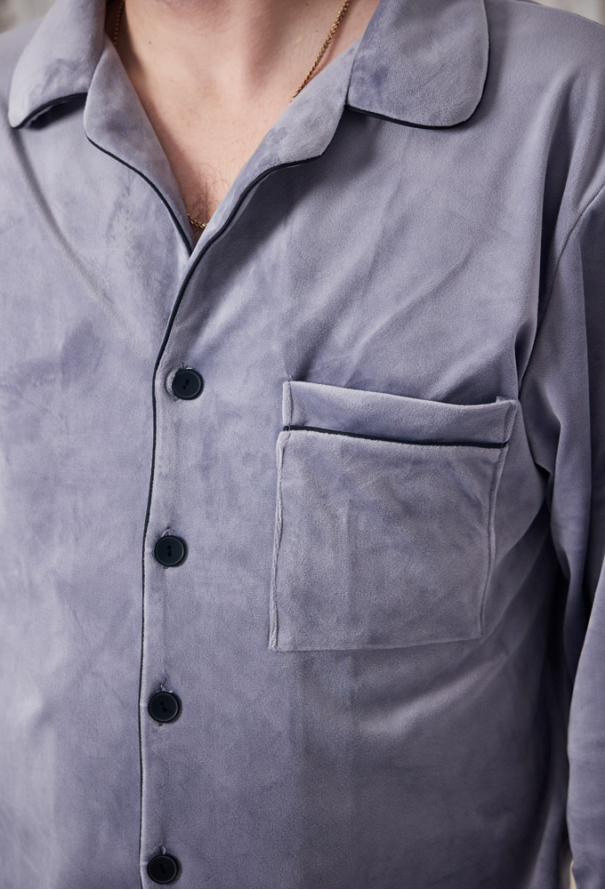 Пижама мужская велюровая Tomiko 409S фото