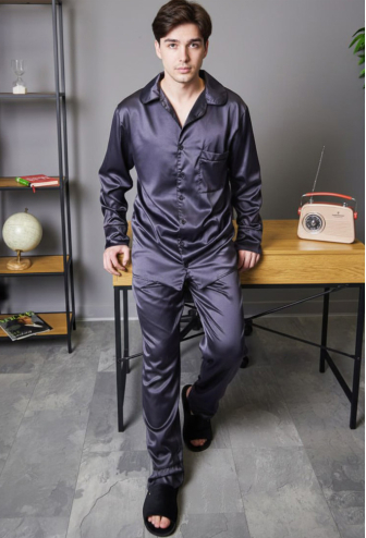 Пижама мужская шелковая Tomiko 410GF