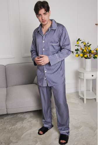 Пижама мужская шелковая Tomiko 410GS