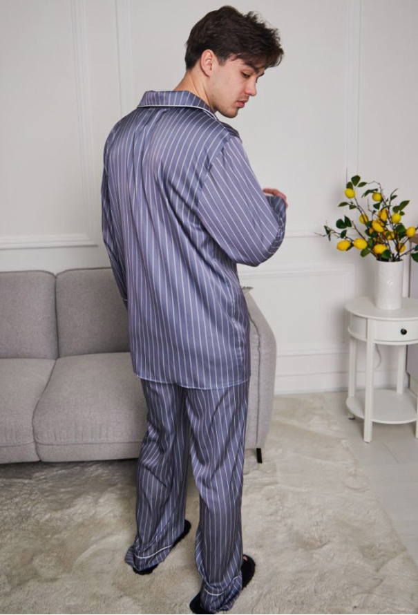 Пижама мужская шелковая Tomiko 410GS фото