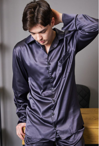 Пижама мужская шелковая Tomiko 410GF