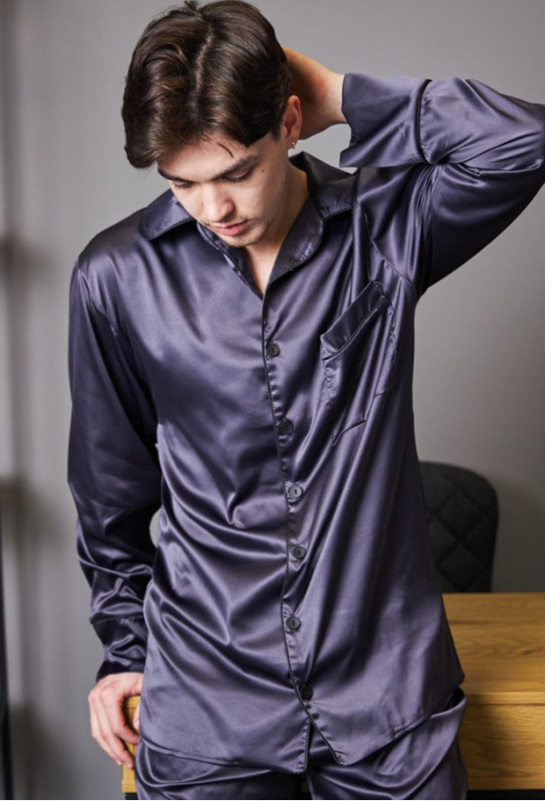 Пижама мужская шелковая Tomiko 410GF фото